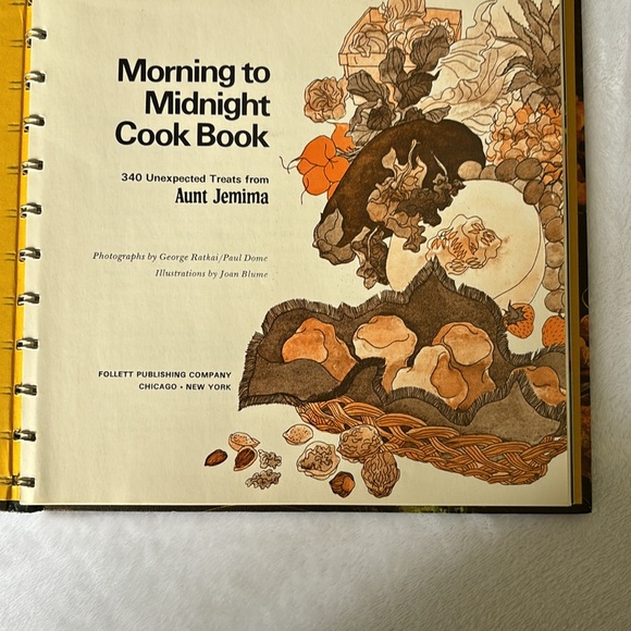 Vintage Aunt Jemima Cook Book - Morning to Midnight, collectible old recipes - Picture 7 of 16